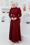 Ahu Elbise 7146 - Kırmızı