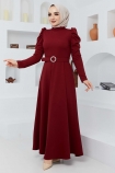 Ahu Elbise 7146 - Kırmızı