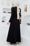 Ahu Elbise 7146 - Siyah