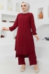 Tek Cepli Takım 7154 - Bordo