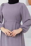 Beyza Elbise 7163 - Gri