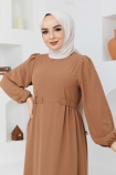 Beyza Elbise 7163 - Camel