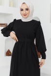Ceylin Elbise 7068 - Siyah
