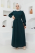 Ceylin Elbise 7068 - Zümrüt