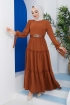 Kibar Elbise 7274 - Taba