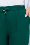 Bağcıklı Pantolon - Zümrüt