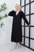 Melisa Hırka 7307 - Siyah