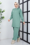 Eva İkili Takım 4637 - Mint Yeşili
