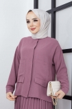 Torba Cepli Etek Takım 4642 - Violet