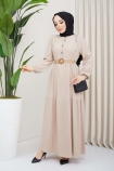 Bürümcük Elbise 4657 - Taş
