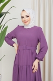 Seray Elbise 4494 - Mürdüm