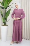 Seray Elbise 4494 - Gül