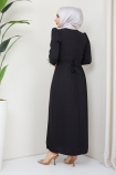 Işıltı Elbise 12343 - Siyah