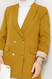 Gold Düğmeli Ceket 1993 - Yağ Yeşili