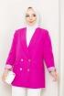 Gold Düğmeli Ceket 1993 - Pembe