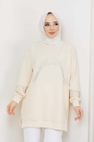 Evrim Sweat 2323 - Krem