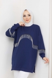 Evrim Sweat 2323 - Lacivert