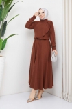Yelpaze Takım 4763 - Kahve