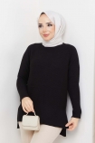 Melis Triko Kazak 5389 - Siyah