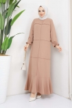 Bilge Elbise 4755 - Camel