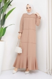 Bilge Elbise 4755 - Camel