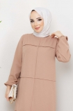 Bilge Elbise 4755 - Camel