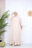 Tek Parça Namaz Elbisesi 4743 - Krem