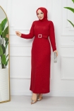Bade Elbise 4687 - Kırmızı