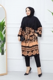 Kimono 090 - Siyaha Turuncu