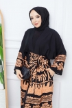 Kimono 090 - Siyaha Turuncu