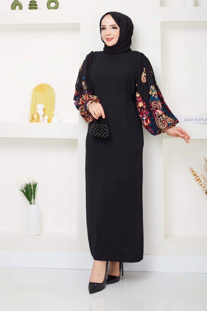 Hadise Elbise 0811- Siyah