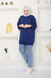 Moda İki İplik Sweat 2049 - Lacivert