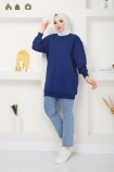 Moda İki İplik Sweat 2049 - Lacivert