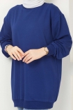 Moda İki İplik Sweat 2049 - Lacivert
