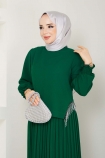 Yanları Zincirli Takım 2422 - Yeşil