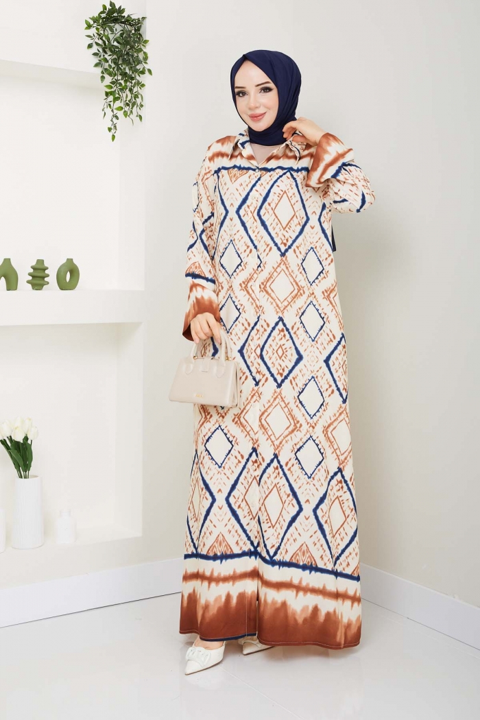 Efsun Elbise 2214 - Lacivert