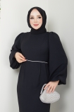 Sahra Elbise - Siyah