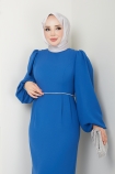 Sahra Elbise - Mavi