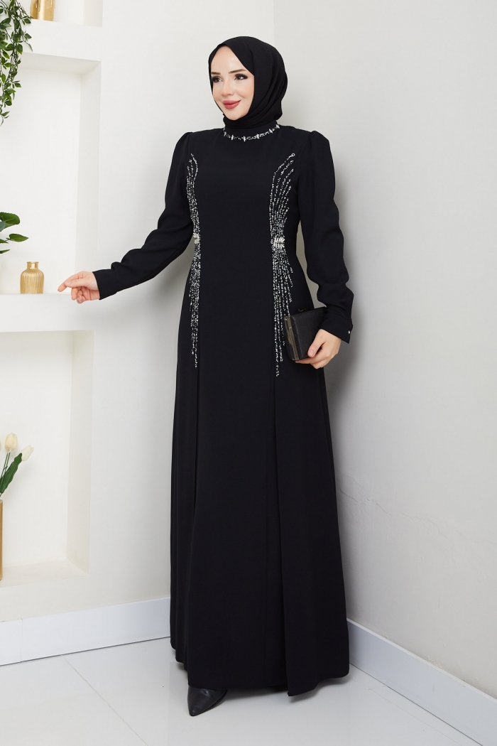 Ülkü Elbise - Siyah