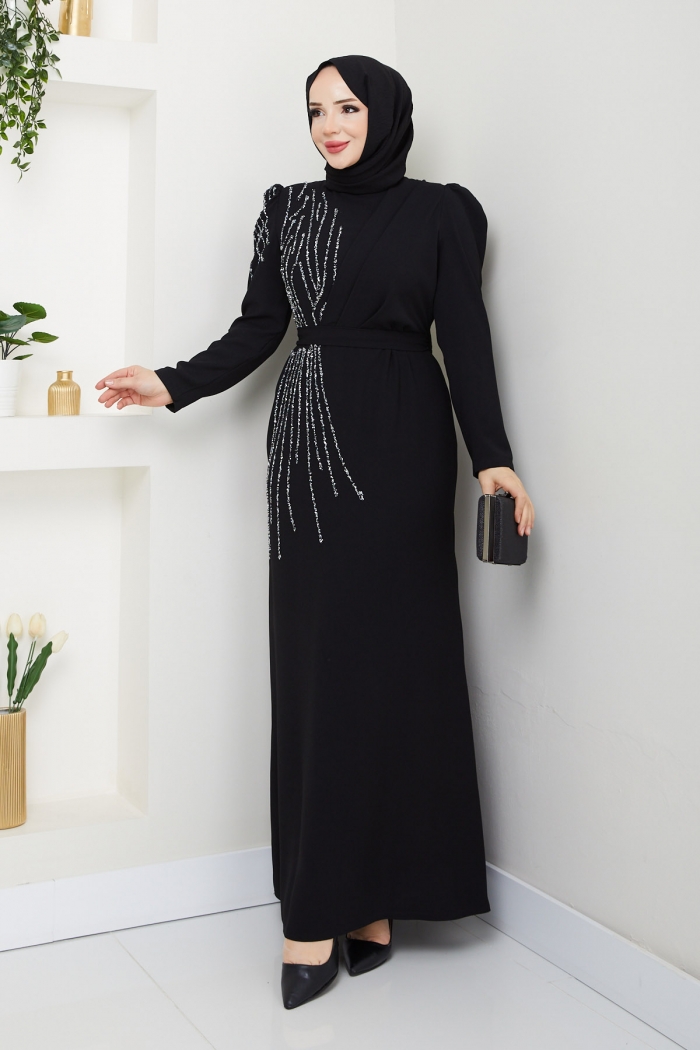 Yağmur Abiye - Siyah