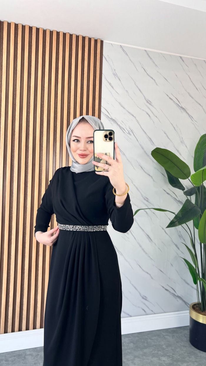 Gönül Elbise - Siyah