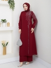 Cansel Takım - Bordo