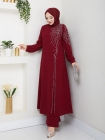 Cansel Takım - Bordo