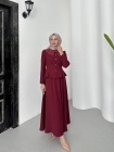 Harika Etekli Takım - Bordo