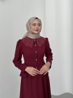 Harika Etekli Takım - Bordo