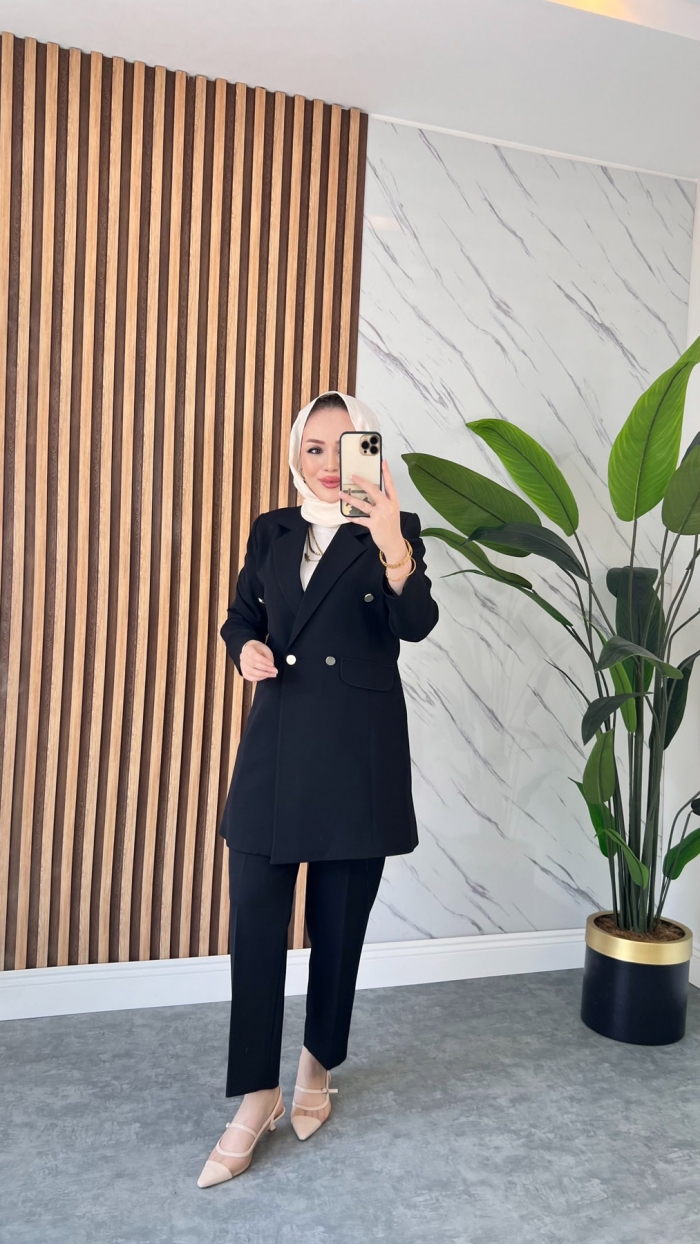 Beste Ceket Takım - Siyah