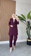 Beste Ceket Takım - Bordo