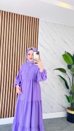 Gülşen Elbise - Lila