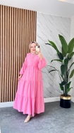 Gülşen Elbise - Toz Pembe