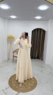Zehra Abiye Elbise - Krem